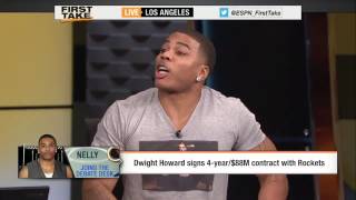 Hot Lakers Debate Nelly vs Stephen A ESPN First Take