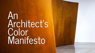 An Architect's Color Manifesto - How to use color in architectural design