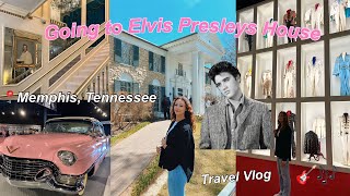 TRAVEL VLOG: going to Elvis Presleys Graceland, exploring Memphis & days in my life !