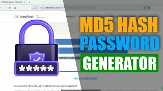 How to Use MD5 Hash Generator Online? 🥷🏾*****👩‍💻🔒 | What is an MD5 Password Generator?
