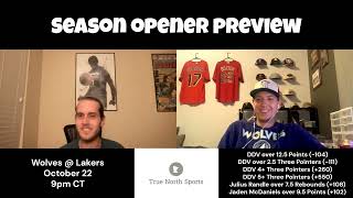 Timberwolves Season Opener Preview! Wolves @ Lakers