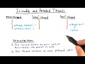 Joinable and Detached Threads