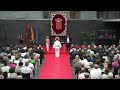 Acto de toma de posesión de la Presidenta de Navarra, María Chivite.