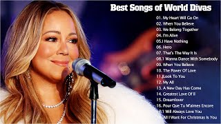 Mariah Carey, Celine Dion, Whitney Houston Greatest Hits playlist 💕 Best Songs of World Divas NO ADS