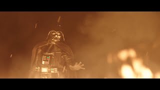 Darth Vader burns Obi-Wan - Obi-Wan Kenobi (2022)