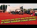 NOBAR LAYAR RANCAP DI CISAUK GIRANG JALAN PEMANCINGAN ALAT ARIS DL PAKAI SOND GANTUNG