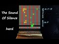 Kalimba tabs with numbers:  The Sound Of Silence