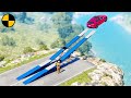 Cars vs Hydraulic Ramp #2 😱 BeamNG.Drive