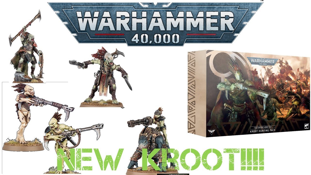 Need Some Re-Kroots? Kroot Hunting Pack Army Set Revealed - YouTube