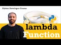 MASTERING Python's LAMBDA Function is Easier Than You Think!