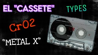 Cassetes 📼 - Nolstagia en audio🥹Tipos y clasificacion