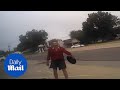 Body cam of Muskogee officer shooting knife-wielding man - Daily Mail