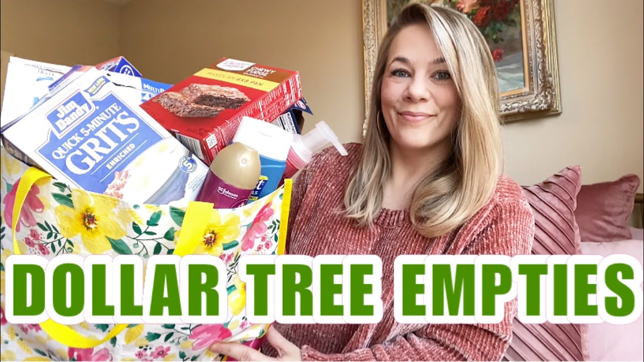 Dollar Tree Empties Youtube