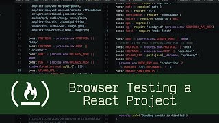 Browser Testing React Project (P2D31) - Live Coding with Jesse