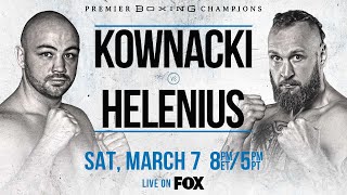 Kownacki vs Helenius Preview: March 7 - PBC on FOX