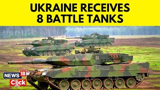Ukraine Receives 8 Leopard Tanks From Norway | Russia Vs Ukraine War Updates | English News | News18