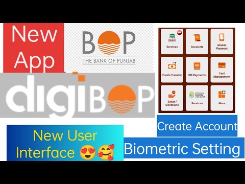 Bank Of Punjab DigiBop Mobile Application Create Account | DigiBop ...