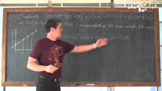 Definite Integral as a Function of X Calculus 1 AB