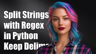 How to Split Strings with Regex in Python Without Removing Delimiters
