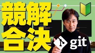 恐怖のコンフリクト？無問題！！〇〇通りに修正で解決【Git入門 #04】 #java #git #github #vscode