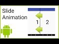 Slide Animation Between Activites - Android Studio Tutorial