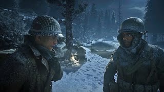 Ardennes Forest Ambush | Call Of Duty WWII (2017) | Realism | RTX 3080 | 4K Ultra