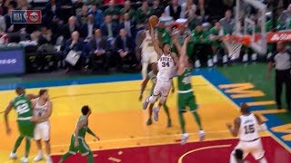 Bucks Star Giannis Antetokounmpo Nearly Throws Down Massive Poster Dunk vs. Celtics