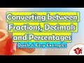 ✅ Converting Between Fractions, Decimals & Percentages // GCSE Maths Revision