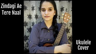 Zindagi Tere Naal | Khan Saab | Pav Dharia | Punjabi Song | Female Ukulele Cover | Navleen Kour