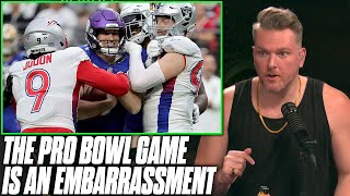 The Pro Bowl Game Is Honestly Embarrassing For The NFL | Pat McAfee Reacts