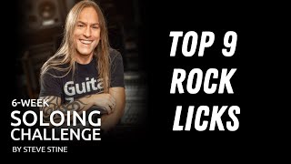6-Week Soloing Challenge: Top 9 Rock Licks | GuitarZoom.com