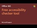 How to use the Office 365 Accessibility Checker | Microsoft