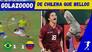 GOL de Chilena de Eduard BELLO Brasil vs Venezuela 2023