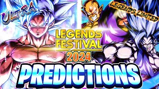 ARE ULTRA MUI GOKU AND LF BEAST GOHAN COMING FOR LEGENDS FESTIVAL 2024 IN DRAGON BALL LEGENDS!!