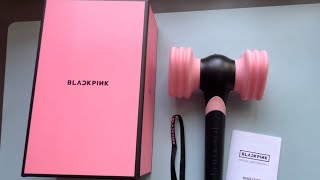 Unboxing #Blackpink #Lightstick Version 2  💗 / Connect Hammer Bong to Bluetooth and App