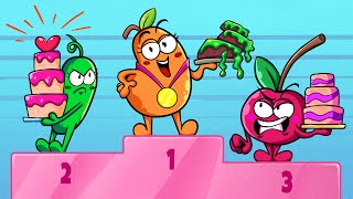 Most Crazy Candy Contest You've Ever Seen || Animated Cartoons | Pear Couple