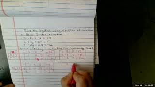 MTH 161 NOL 9.1  Solving Systems of Linear Equations Using Matrices