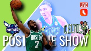 LIVE Celtics vs Hornets Post Game Show | Powered by @lockerroomapp
