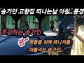 송가인 고향집 아침 풍경 2021..일어 나보니 없어졌다.송가인 팬들을 향한 모습/한필부부.동행donghaeng