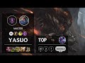 Yasuo Top vs Vayne - KR Master Patch 11.20