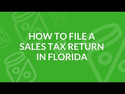 How to File a Florida Sales Tax Return How to File a Florida Sales Tax Return
