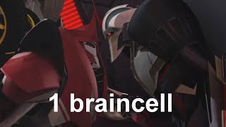 knockout and starscream being disaster "friends" for 11 minutes