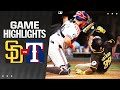 Padres vs. Rangers Game Highlights (7/4/24) | MLB Highlights