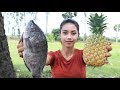 Cooking fresh fish with Pineapple recipe - Cooking skill