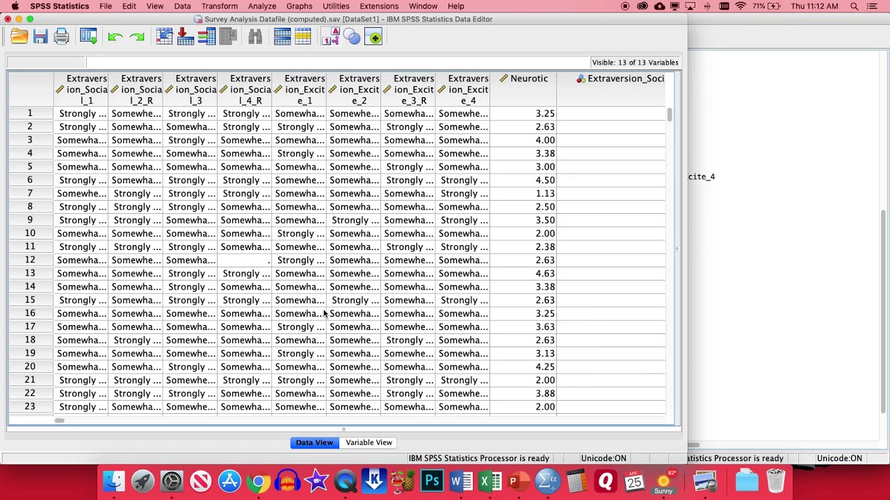 SPSS - Survey Analysis - YouTube