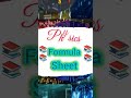 physics formula all sheet #physics #study