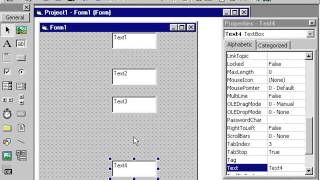 Multiple Control manipulation on vb6- vb6 tutorial 13