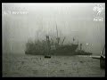 Ships afire in the River Mersey (1935)