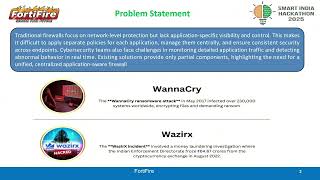 Centralized application-context aware firewall