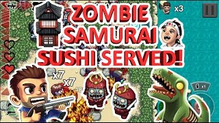 AGE OF ZOMBIES | JAPAN - LEVEL 4 | ZOMBIE SAMURAI SUSHI SERVED! | MINIGUN'EM ALL 4K WALKTHROUGH!